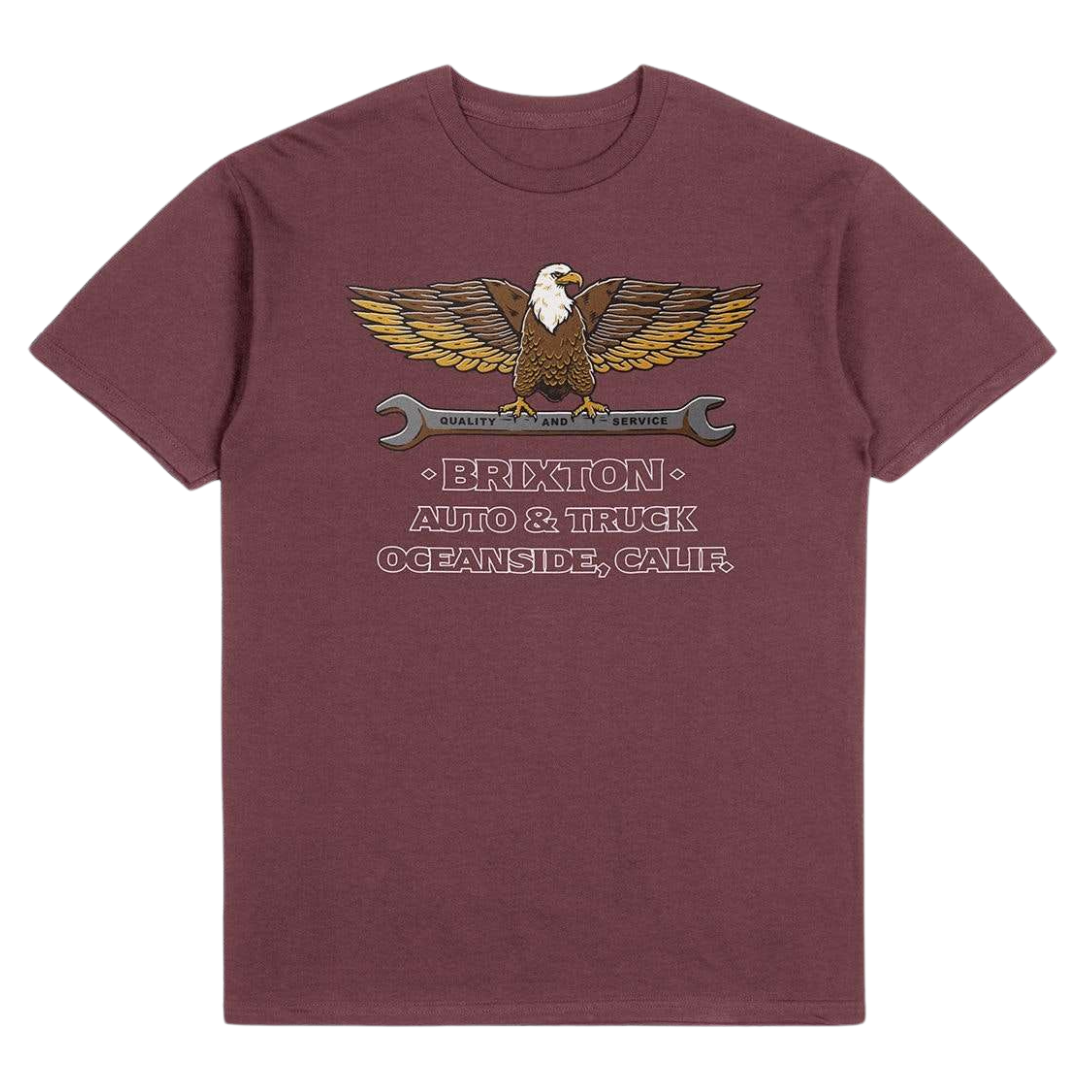Repair S/S Standard T-Shirt - Mahogany Worn Wash