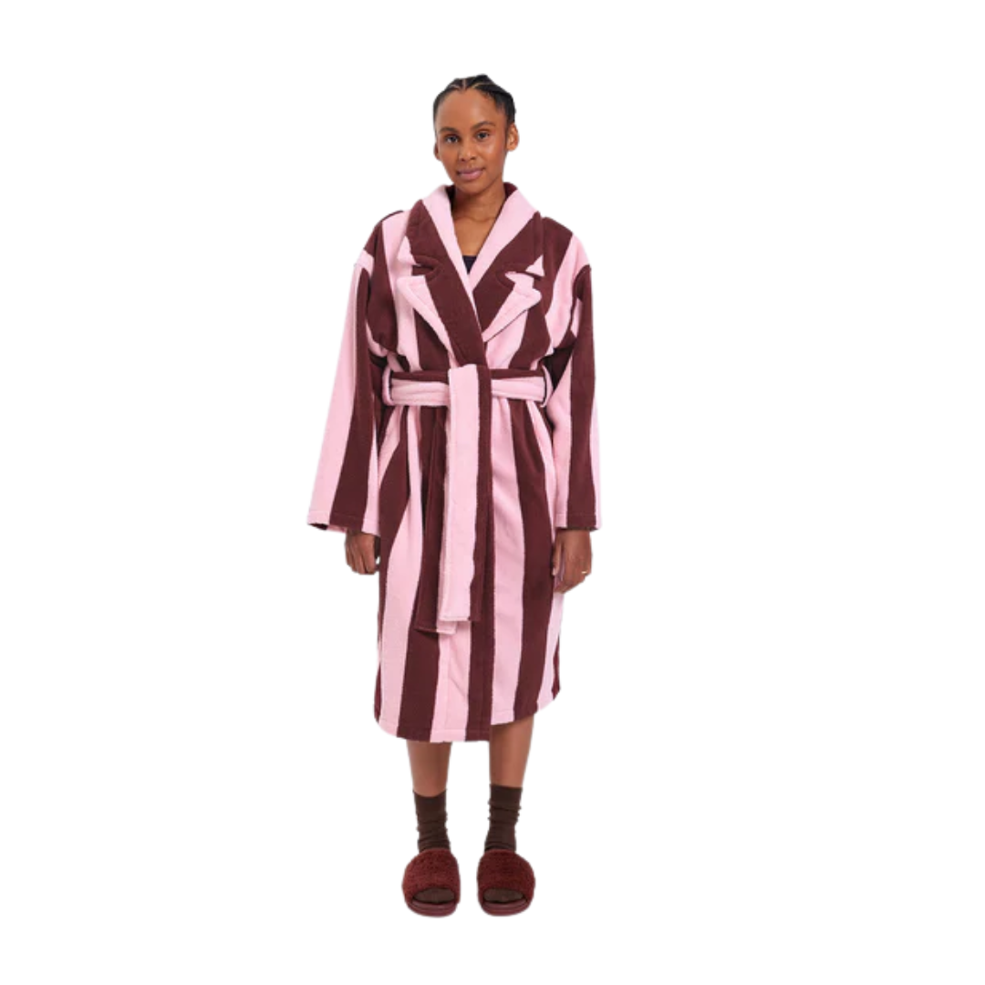 Robe - Rocky Road Stripes