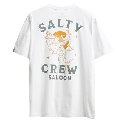 Saloon Premium SS Tee - White