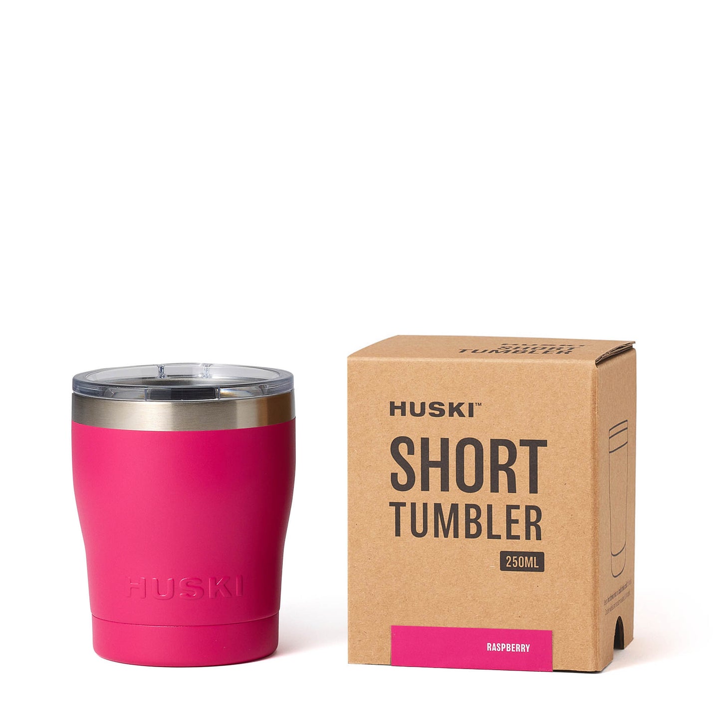 Huski Short Tumbler 2.0 - Raspberry (Limited Edition)