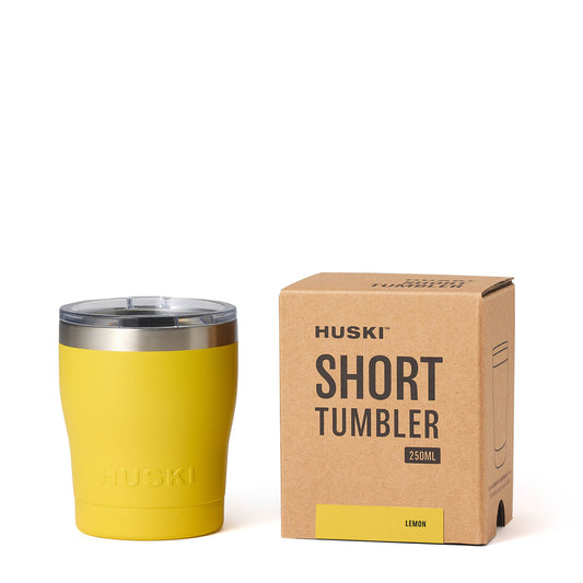 Huski Short Tumbler 2.0 - Lemon (Limited Edition)