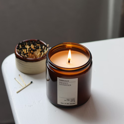 Smoked Lavender - Large Soy Candle