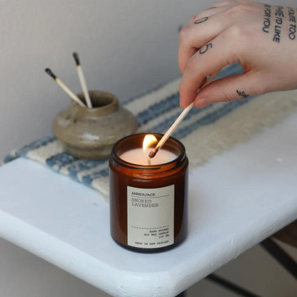 Smoked Lavender - Soy Candle