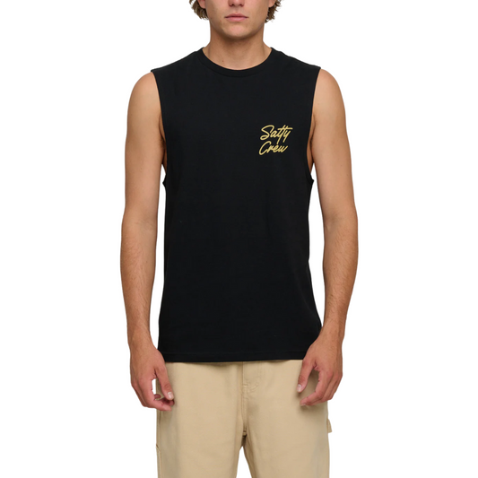 Snapper Muscle Tank - Black
