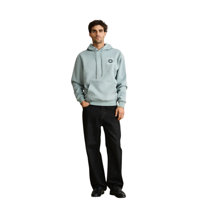Surf Essentials Fleece Hood - Seafoam