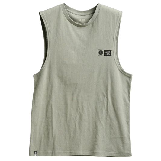 Tailgate Muscle Tank - Kelp Green