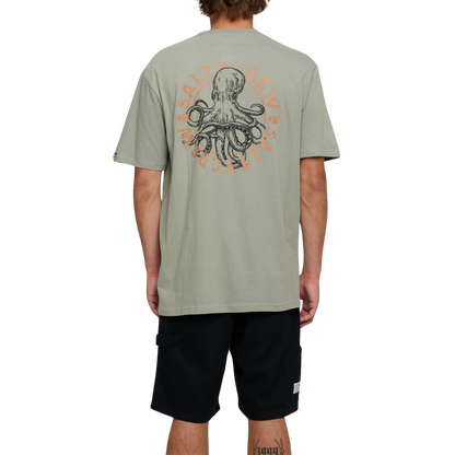 Tentacles Standard SS Tee - Kelp Green