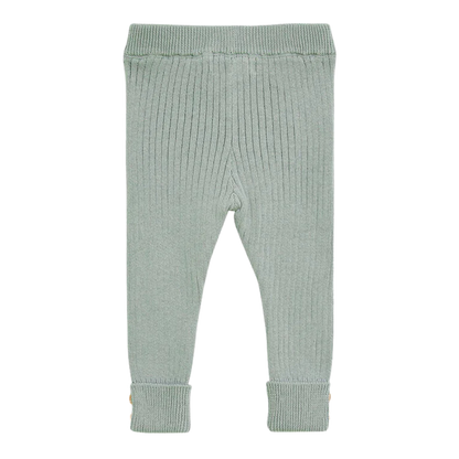 Texture Rib Legging - Whisper Green