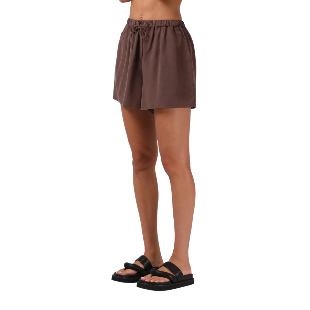 Tilly shorts - Chocolate