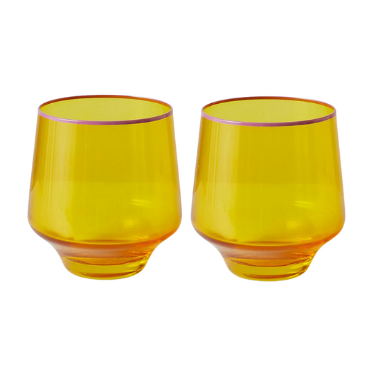 Tropical Punch Tumbler Glass 2P Set