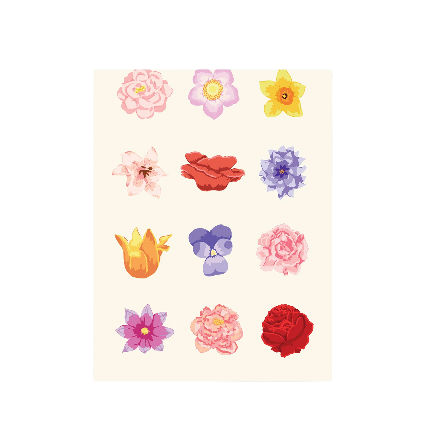 Tea Towel - Colourful Floral