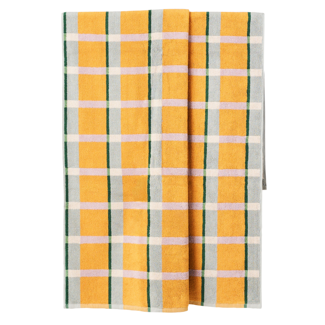 Cozumel Beach Towel - Satsuma/Multi