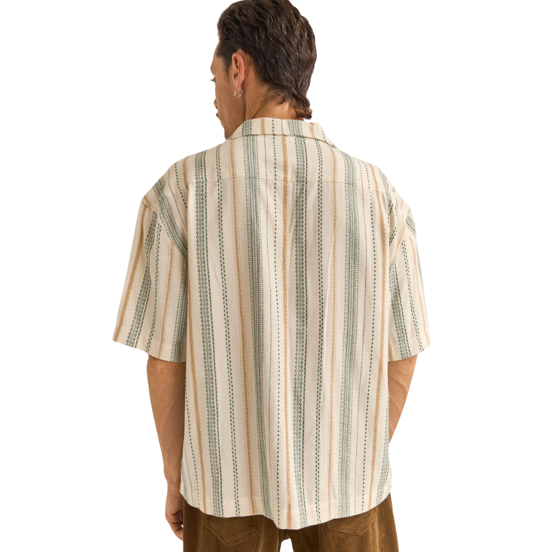 Vacation Stripe SS Shirt natural