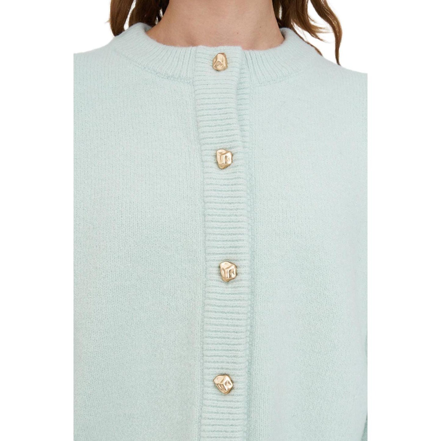 Elle Crop Cardigan Mint