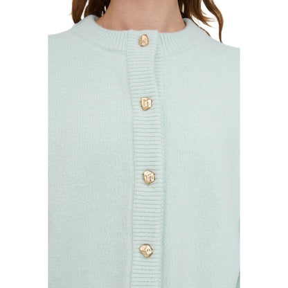 Elle Crop Cardigan Mint