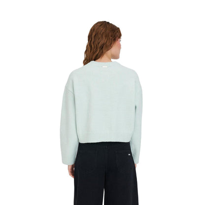 Elle Crop Cardigan Mint