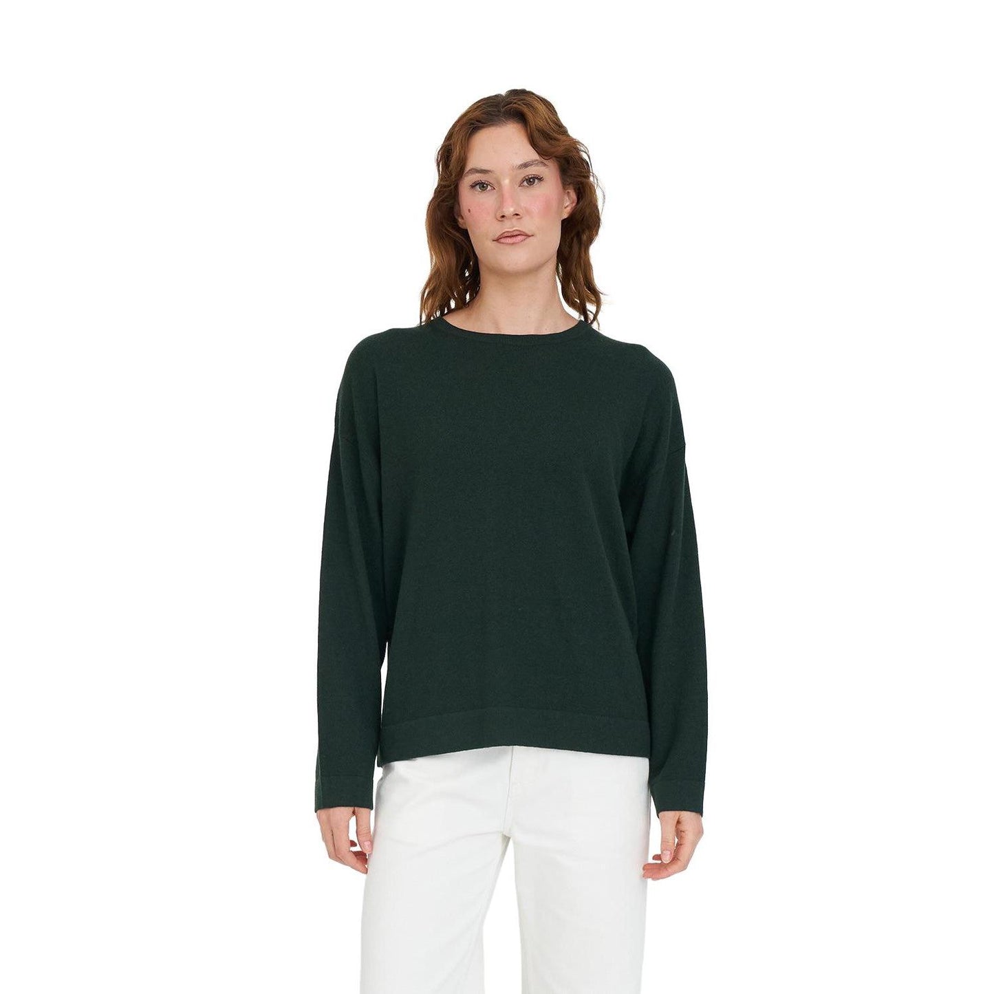 Merino Neve Crew Forest