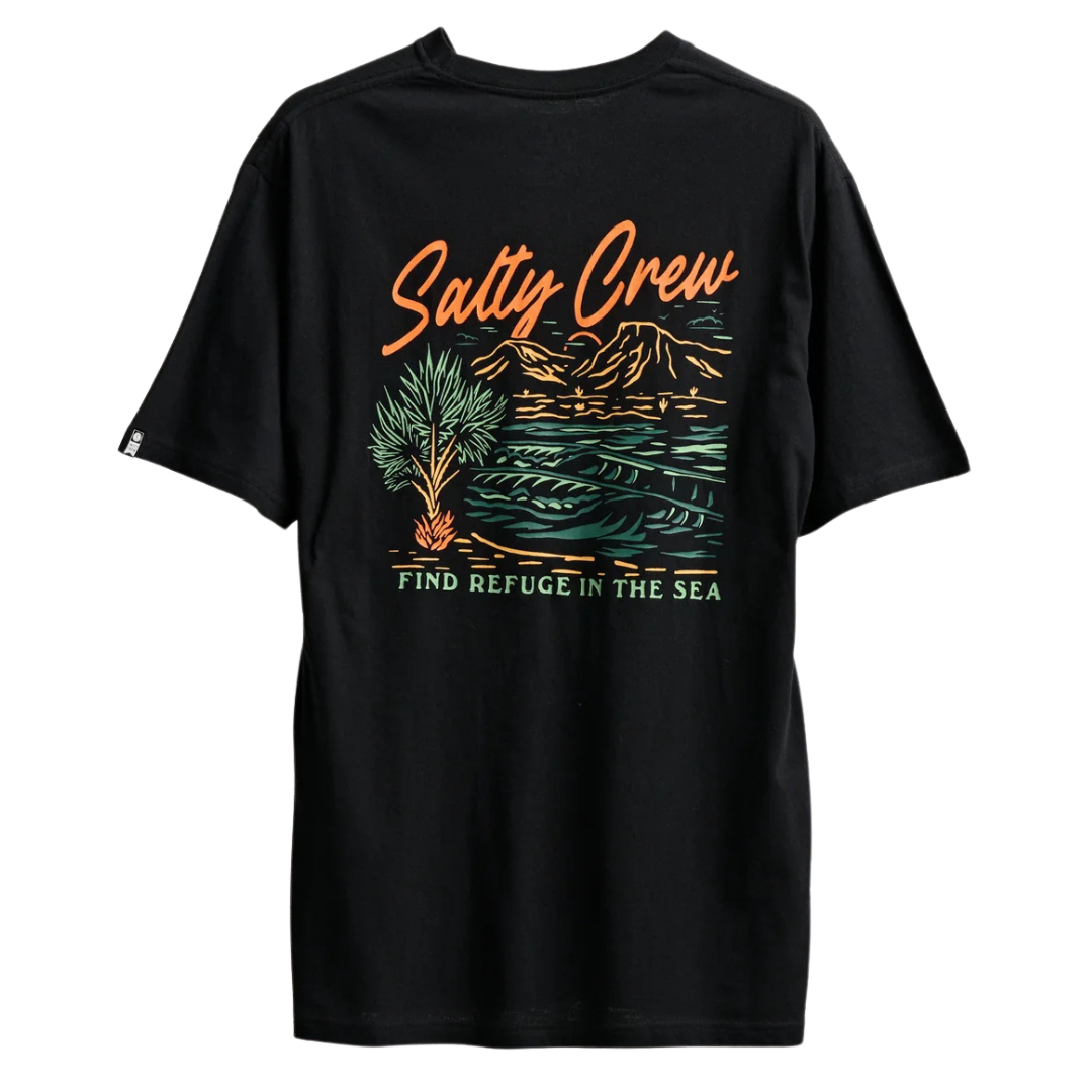 Western Waves Standard SS Tee - Black