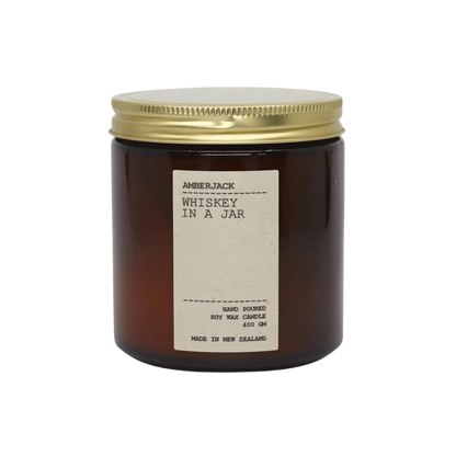 Whiskey in a Jar - Large Soy Candle