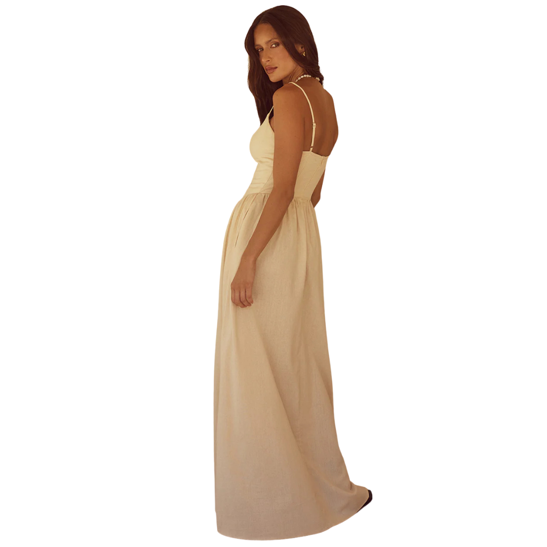 Zephy Maxi Dress - Sand