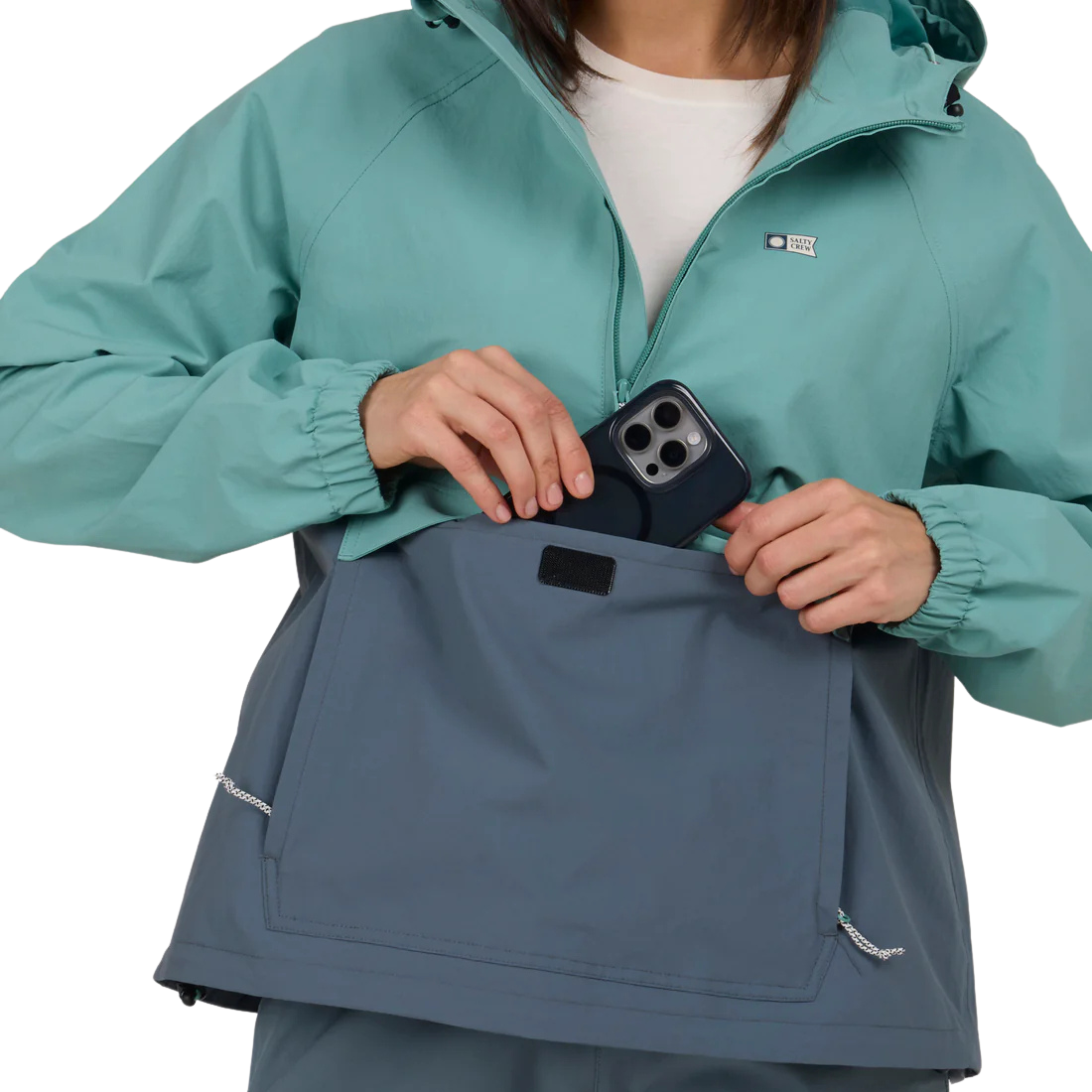 Mainsail Anorak Jacket - Sea Glass