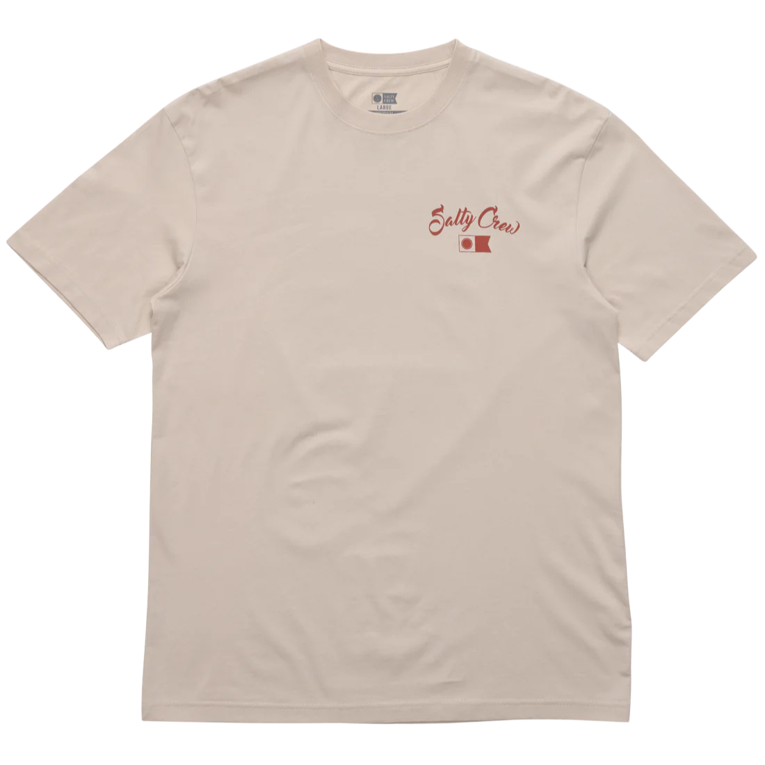 Red Fish Premium SS Tee - Sand