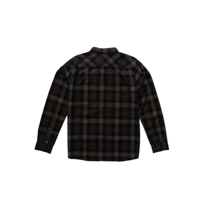 Caster Long Sleeve Cord Shirt - Black