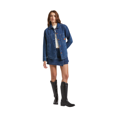 Durham Shirt Jacket - Rinse Denim