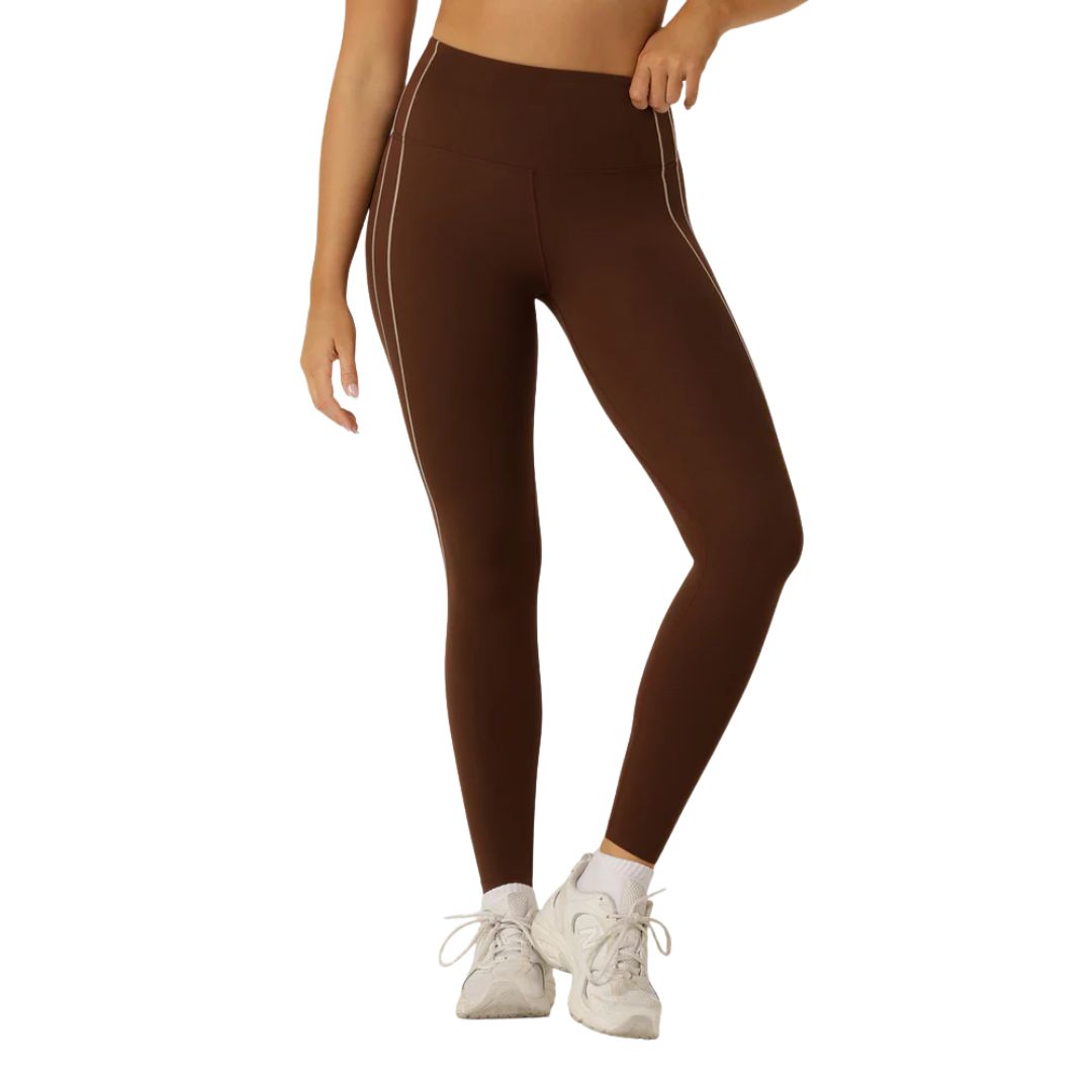 Total Bliss Ankle Biter Leggings - Truffe