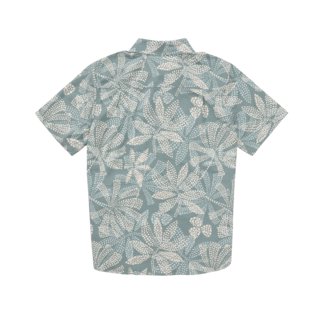 Salty Crew Drifter UV Button up short sleeve shirt - Atlantic green