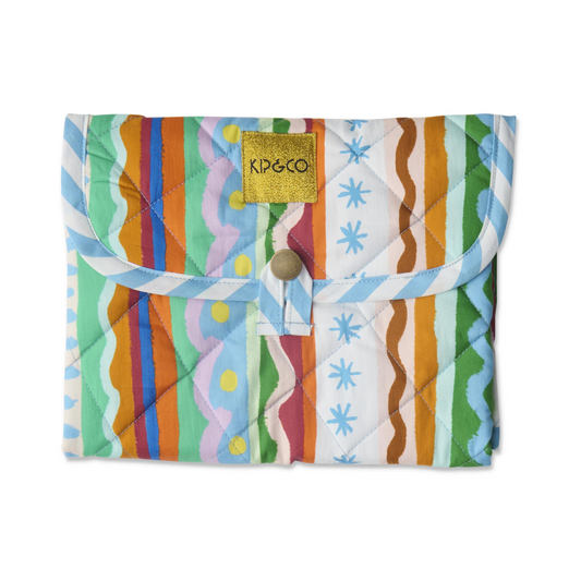 Beach Patterns Baby Change Mat One Size