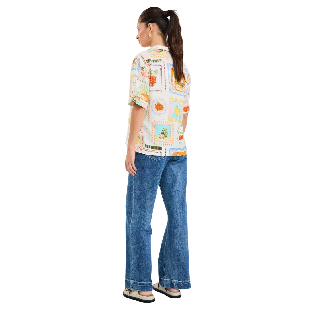 Destination Tropical Postcard SS Shirt