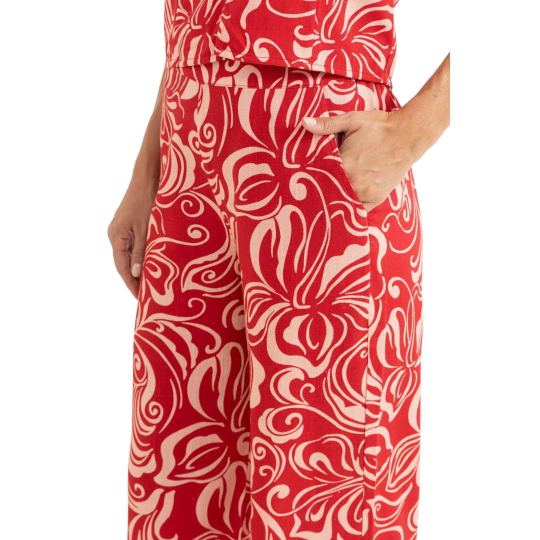 Kai Floral Wide Leg Pant