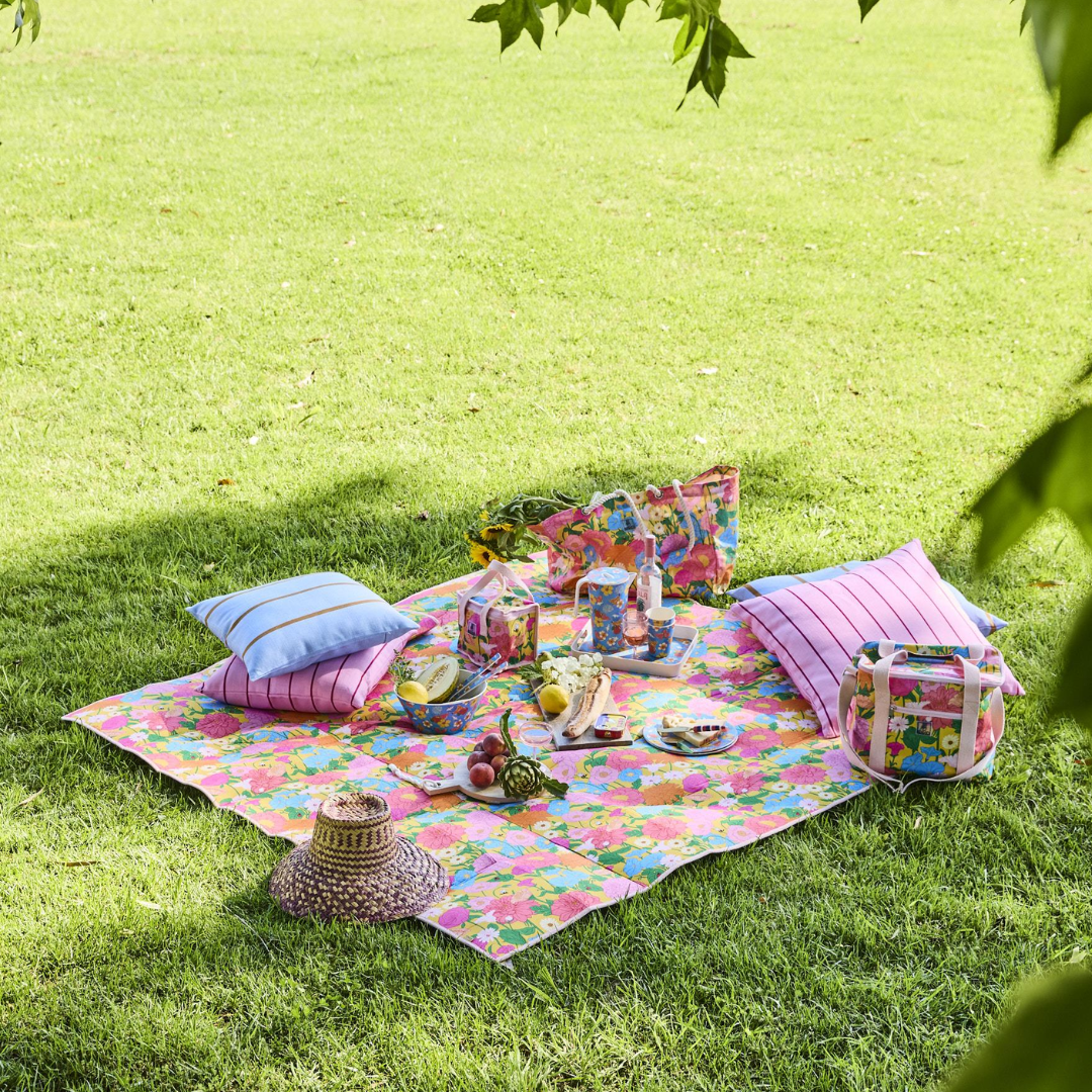 Follow The Sun Yellow Picnic Mat One Size