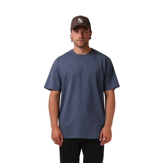 Base Tee - Slate Blue