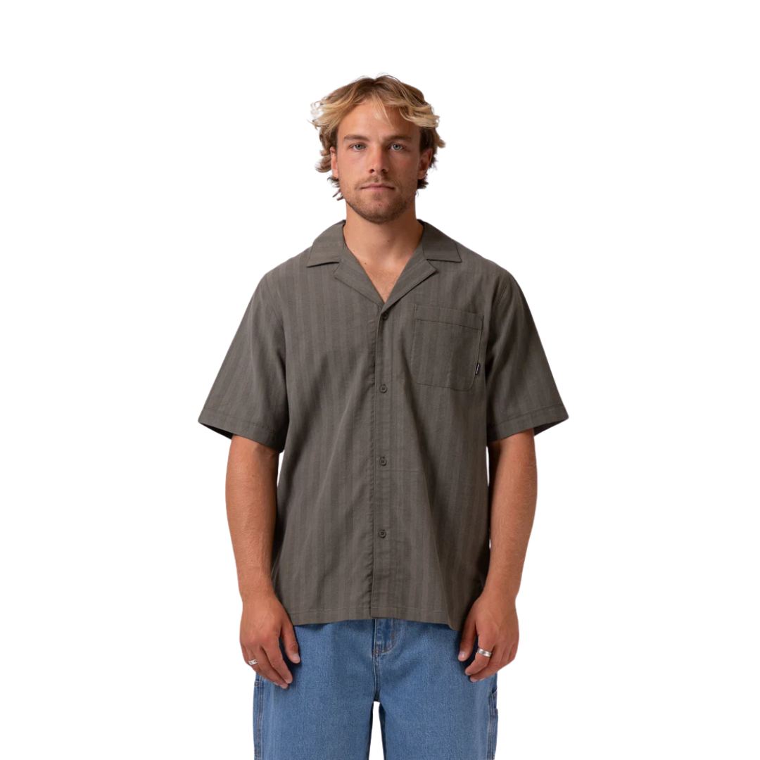 Silk Baller Shirt - Taupe