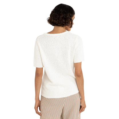 Adele Short Sleeve Knit Cardigan