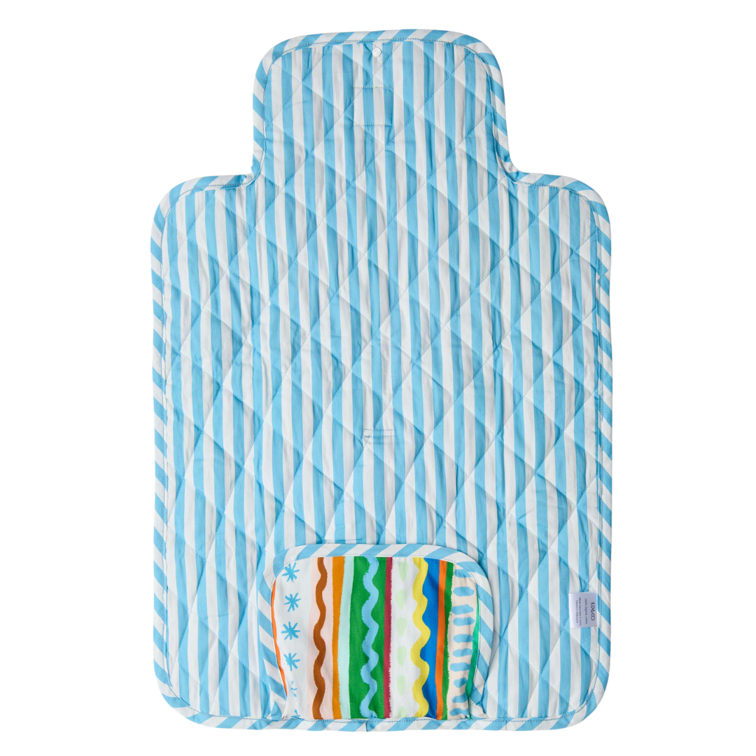 Beach Patterns Baby Change Mat One Size