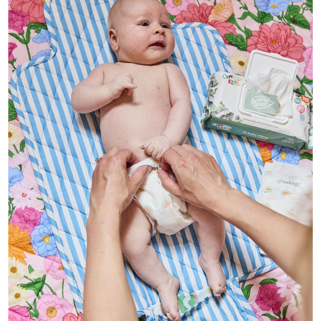 Beach Patterns Baby Change Mat One Size