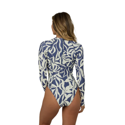 Ray Days Long Sleeve Surf Suit - Indigo