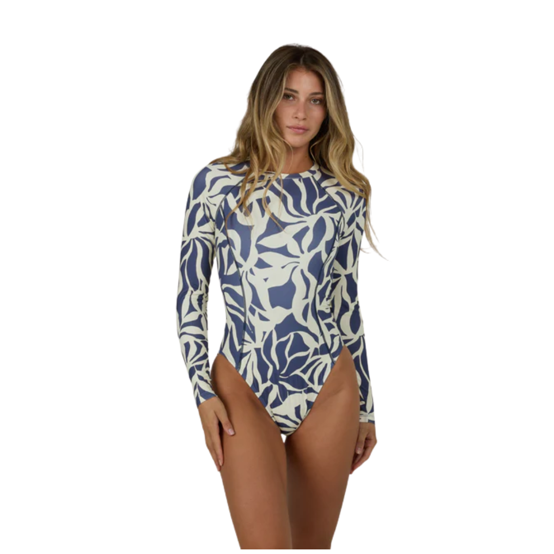 Ray Days Long Sleeve Surf Suit - Indigo