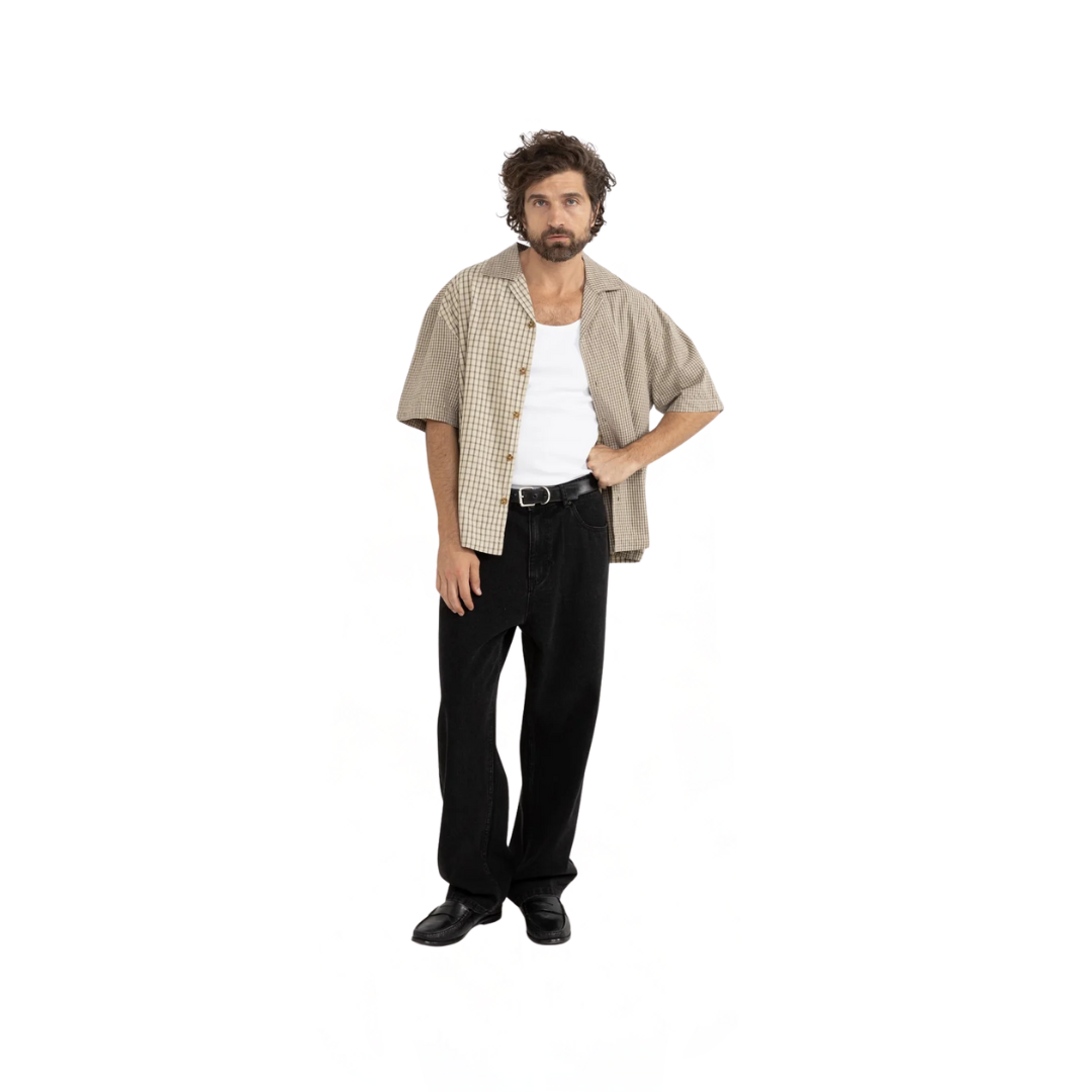 Cross Check Relaxed Ss Shirt