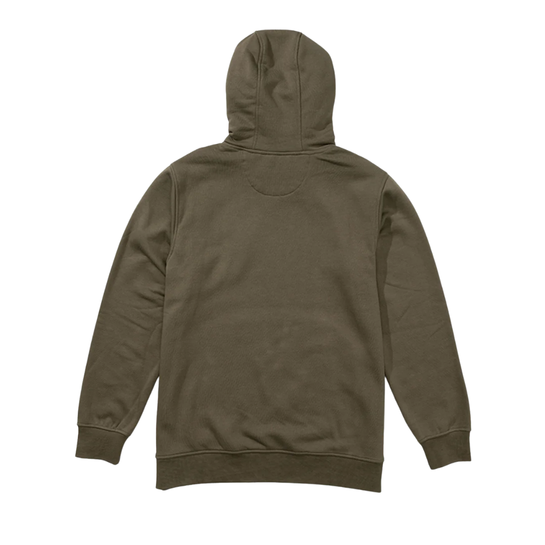 Long Range Tech Fleece Hood - Olive
