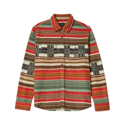 Bowery Arctic Stretch Fleece - Multi Blanket Stripe