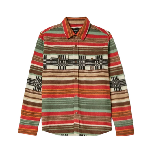 Bowery Arctic Stretch Fleece - Multi Blanket Stripe