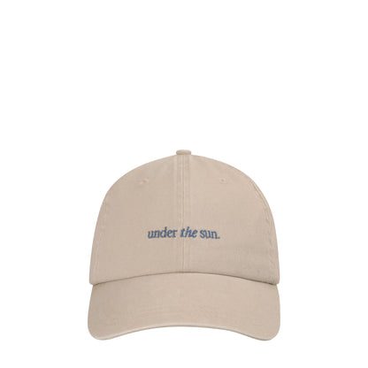 Under The Sun Logo Cap - Mushroom