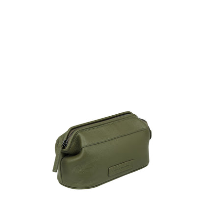 Thinking Of A Place Toiletries Bag - Khaki