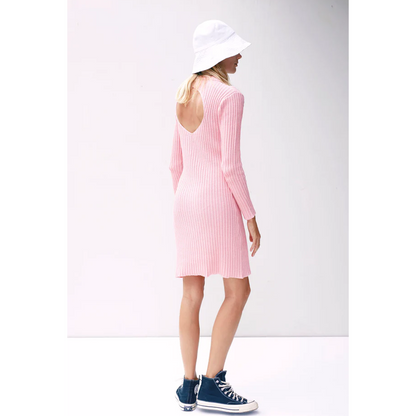 Charli Knit Dress - Pink