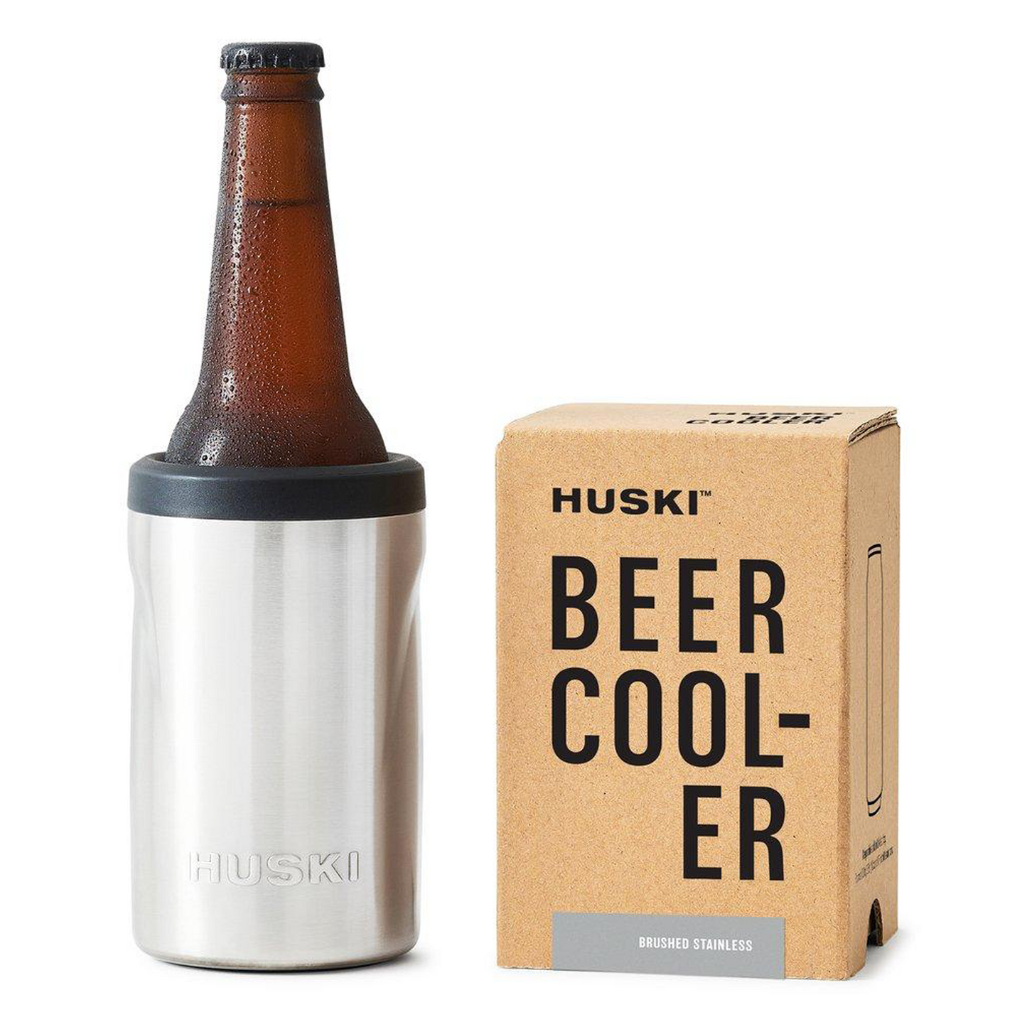 Huski Beer Cooler 2.0 - Brushed Stainless