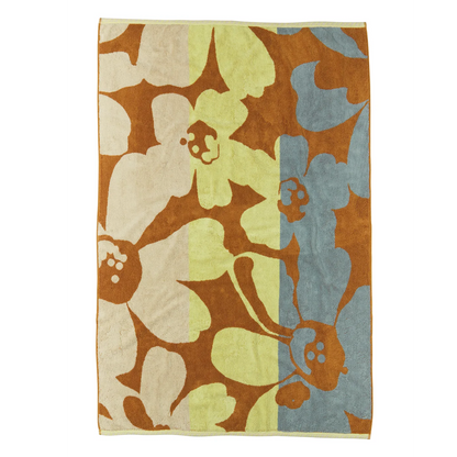 Manning Floral Towel - Fudge